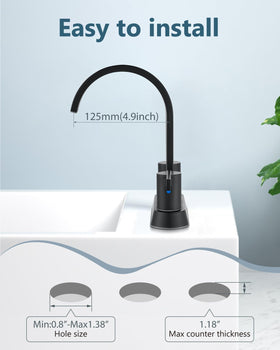 Aolemi 360-degree rotatable spout for flexible reach