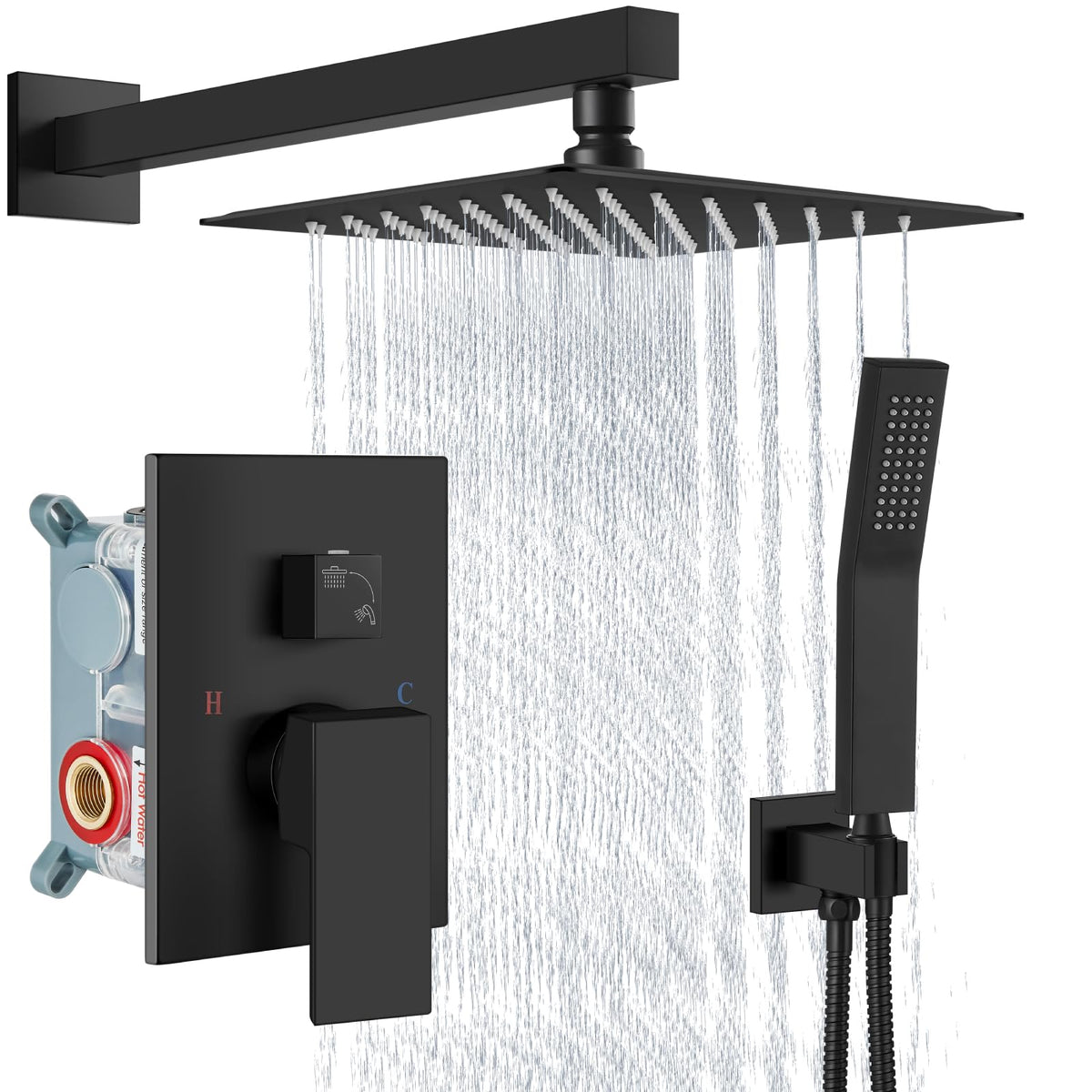 Aolemi 8-inch rain shower head delivers wide coverage and a soothing stream