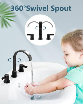 Aolemi pop-up drain and overflow protect the sink during use