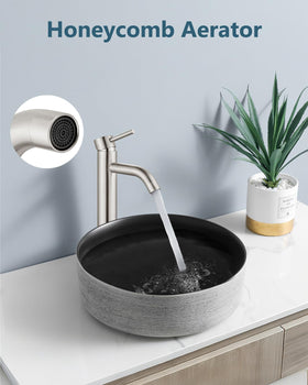 Aolemi brushed nickel finish adds elegant corrosion resistance and style