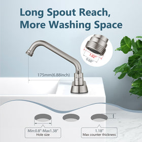 Aolemi dual-lever handles close-up showing precise control