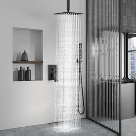 Aolemi handheld spray with 59-inch hose cleans hard-to-reach areas effortlessly