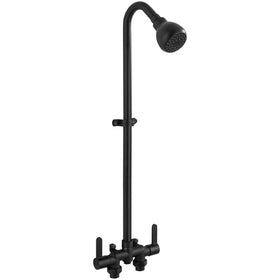 Aolemi outdoor shower head 360-rotatable for versatile rinsing and angle control.