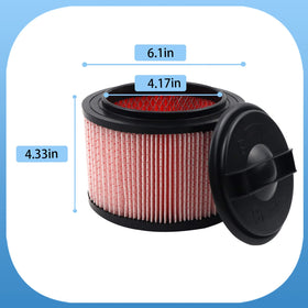 Aolleteau VF410P filter compatible with Vacmaster for strong suction.