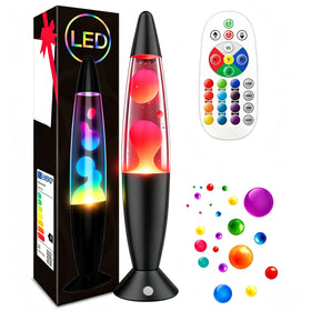 AONESY remote-control liquid-motion lamp with flowing wax for calm evenings.