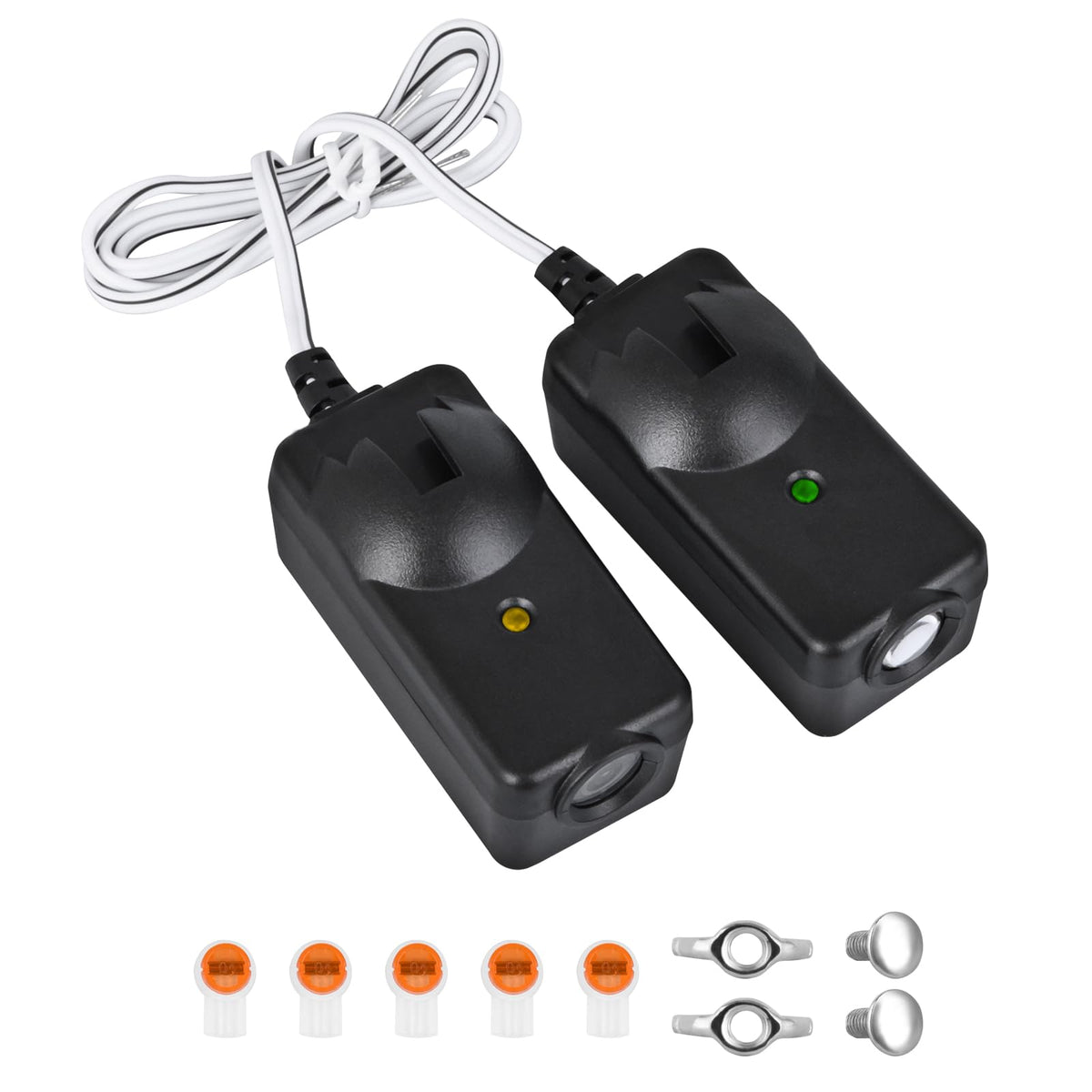 Aooashet 41A5034 transmitter sensor with yellow LED for precise beam monitoring.