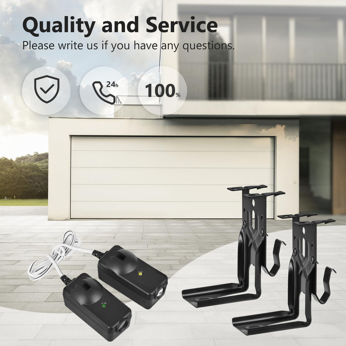Aooashet safety sensor kit accessories included for complete install