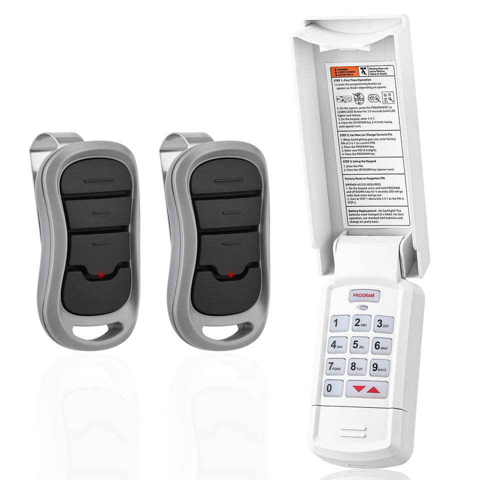 Aooashet Genie keypad front view shows secure entry solution