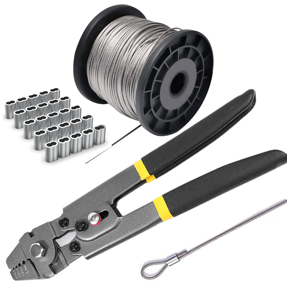 AOOCY crimping tool kit for precise wire rope work