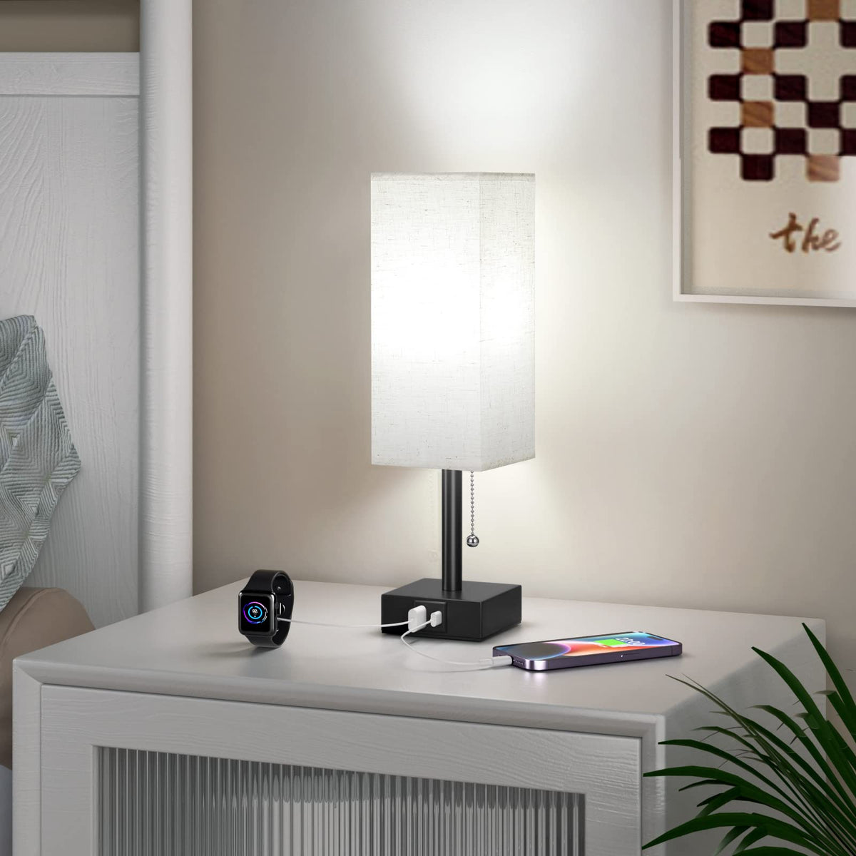 aooshine durable base ensures stability for daily bedside use.