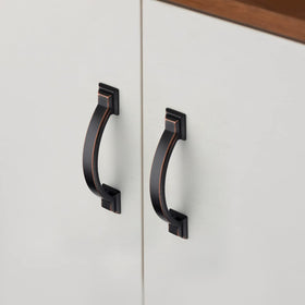 AOOTOCH cabinet pulls bronze finish complement warm interiors and blend with existing hardware.