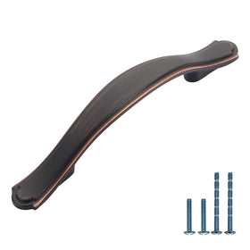 AOOTOCH 2792ORB front view demonstrates durable zinc alloy cabinet handle for cabinets and drawers