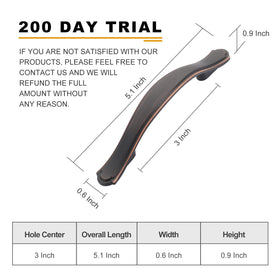 AOOTOCH 2792ORB side-angle view shows robust finish for daily cabinet use