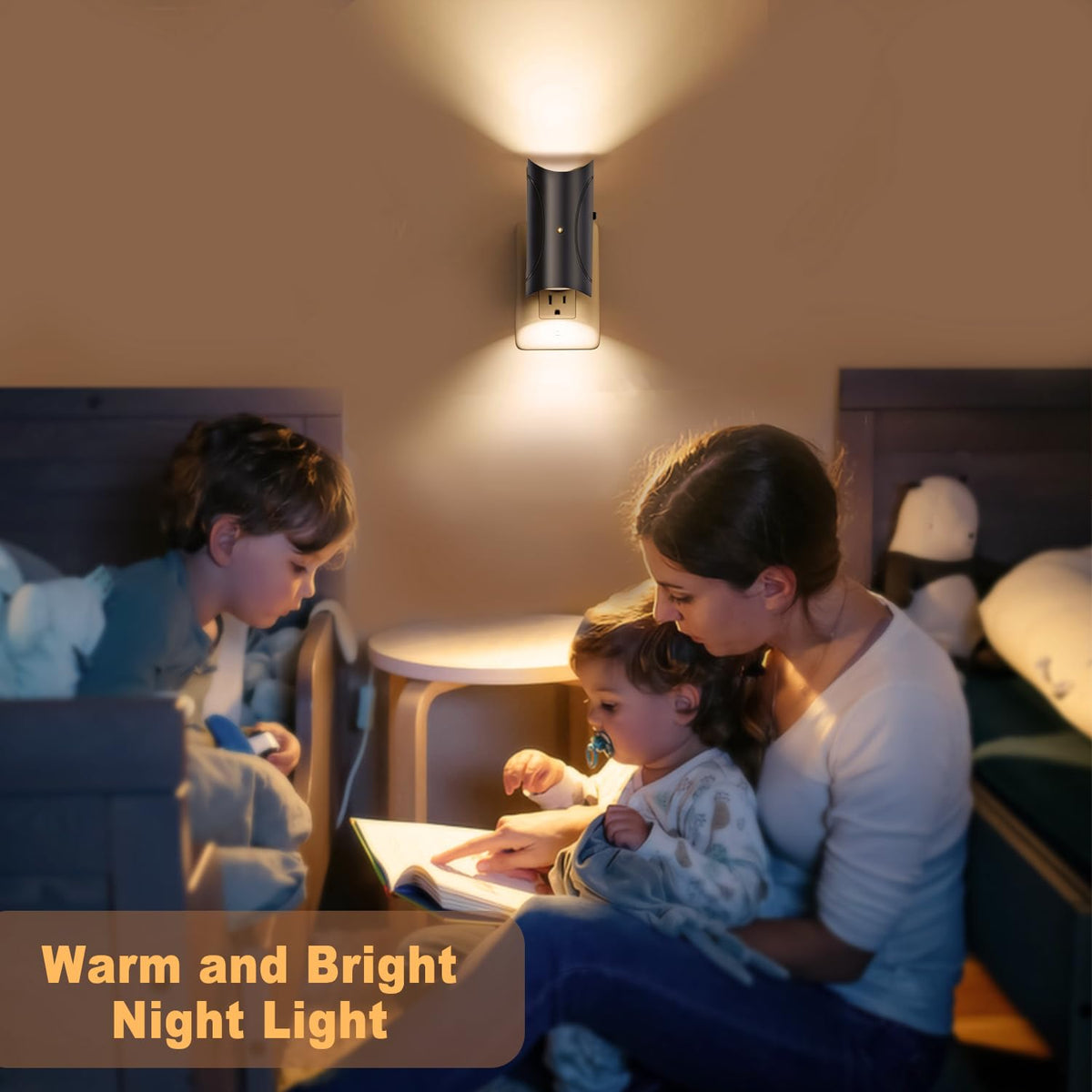 Aora plug-in power supply simplifies installation without batteries.