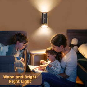 Aora plug-in power supply simplifies installation without batteries.