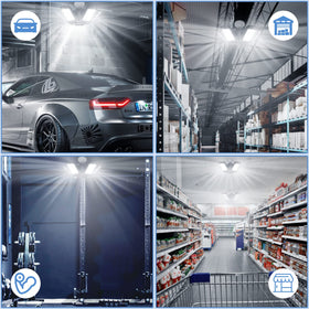 Aoretic LED shop light ideal for barns, basements, and utility rooms