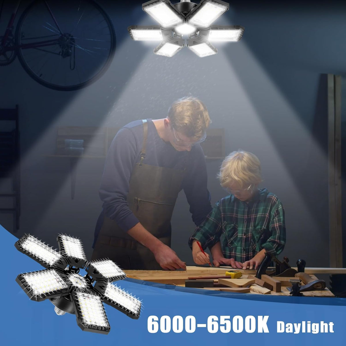 Aoretic energy-saving design reduces electricity use versus traditional lamps