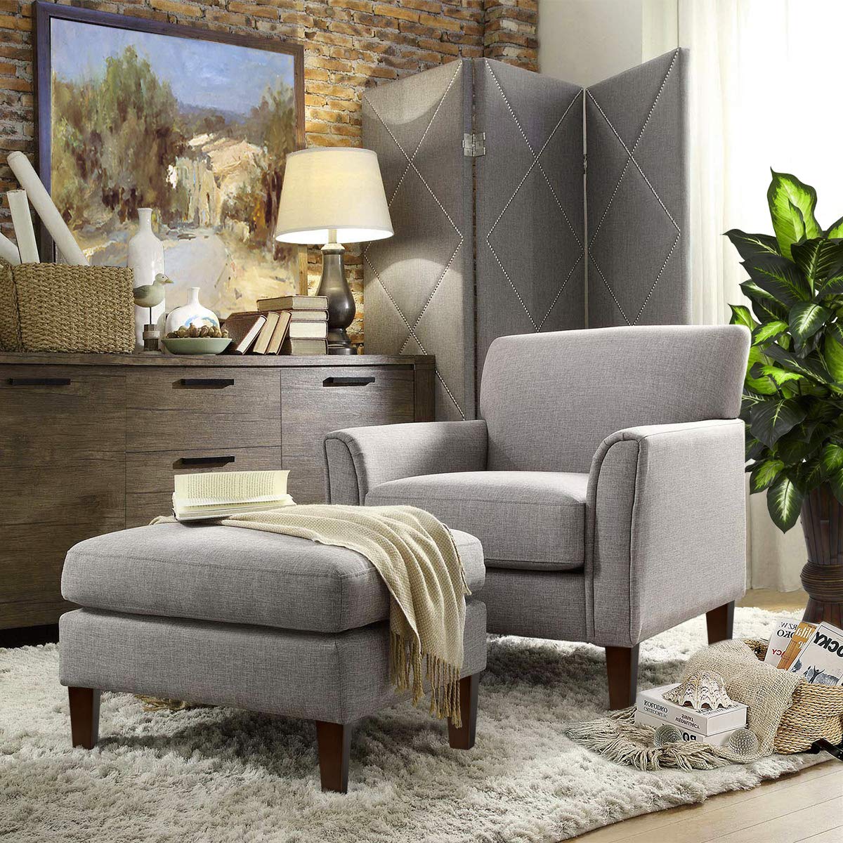 AORYVIC 8-inch chair leg improves leg stability and airflow beneath seating.