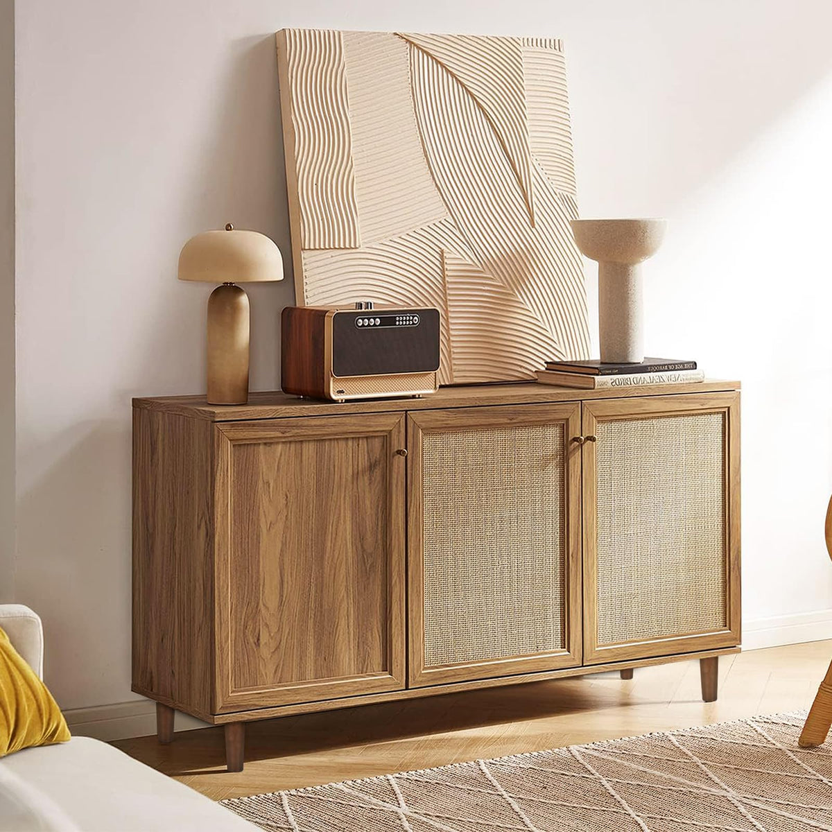 AORYVIC durable wood legs provide reliable support for daily use.