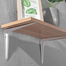 aosdanting garden board shelf setup shows durable brackets for outdoor use.