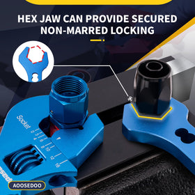 AOSEODOO lightweight aluminum tool supports durable, portable use.
