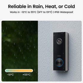 aosu doorbell camera cloud backup for recording safety