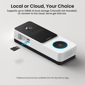 Aosu Doorbell Camera integrates with Alexa and Google Assistant for smart home control.