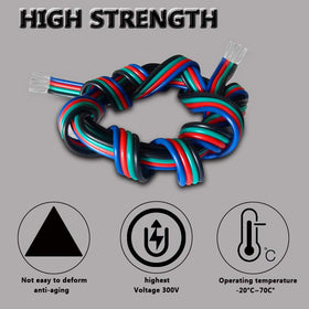 AOTOINK LED strip extension cable for 3528/5050 installations
