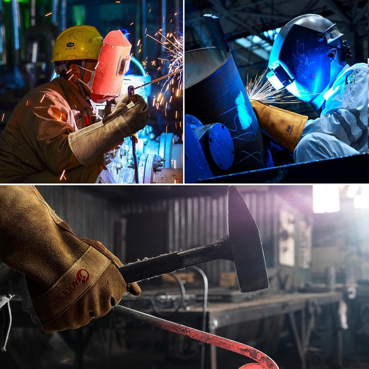 AOUCHI gloves withstand up to 250 C for demanding tasks