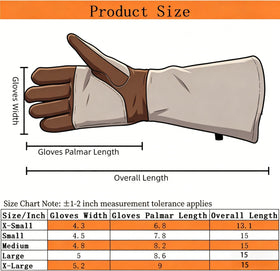 AOUCHI Kevlar-stitched gloves provide durability for tough high-heat jobs