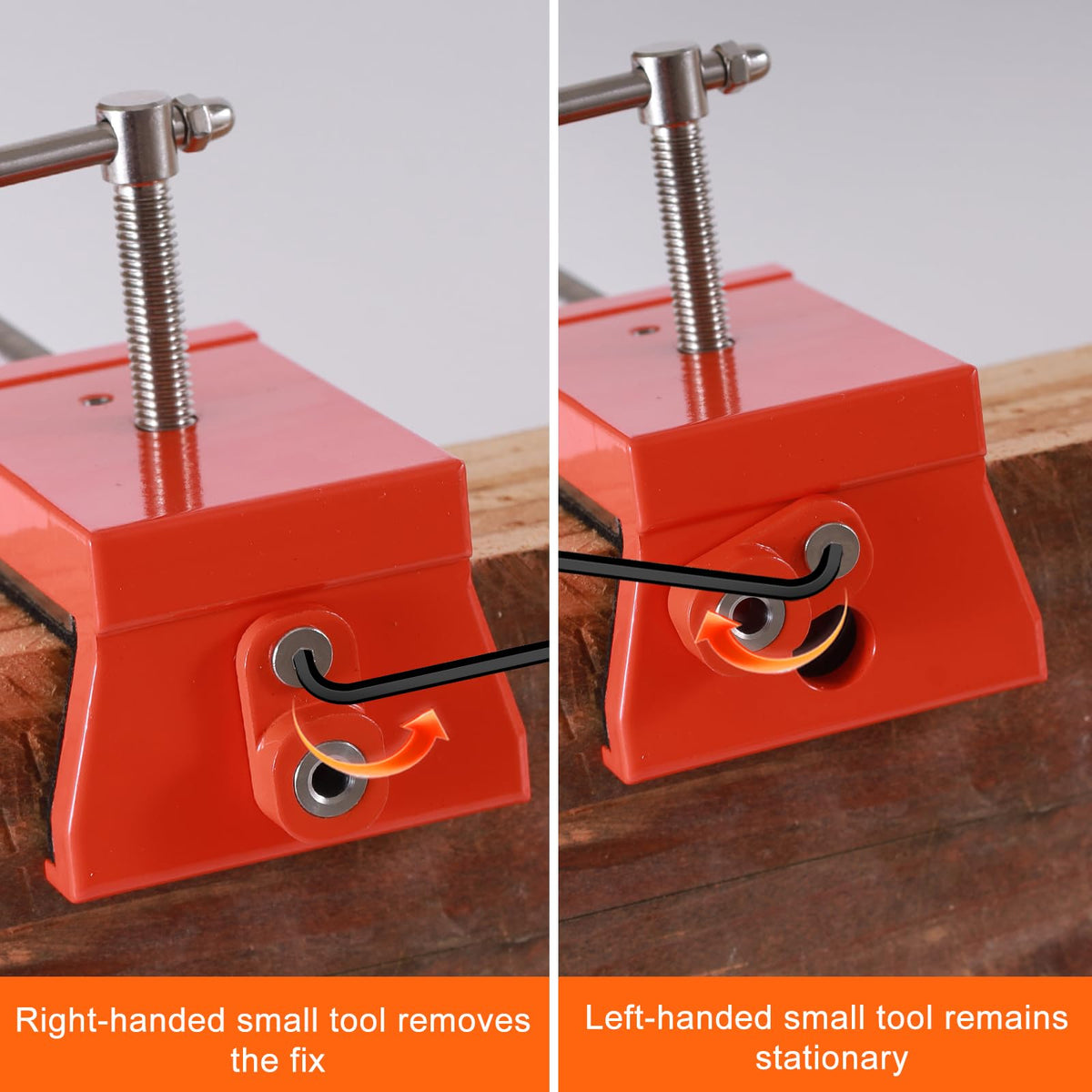 Built-in drill aligner on AOVPIBY clamps reduces steps for DIY and professional installs.