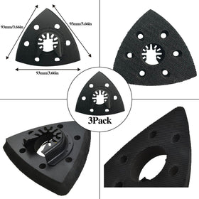 Aozzy finger sanding discs 80x40mm reach corners for thorough finishing