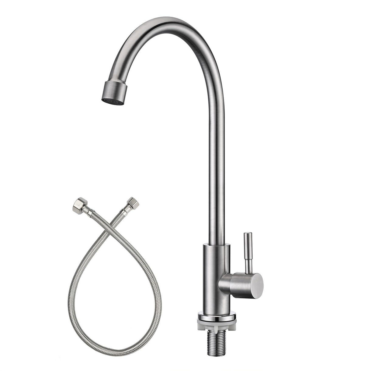 Apaix cold-only bar faucet body SUS304 for durable, safe cold water in kitchens and bars.