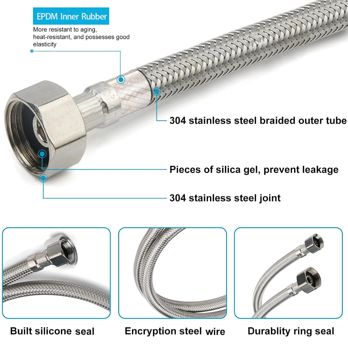 Apaix cold-only bar faucet deck-thickness compatibility fits up to 1-3/4 inches.