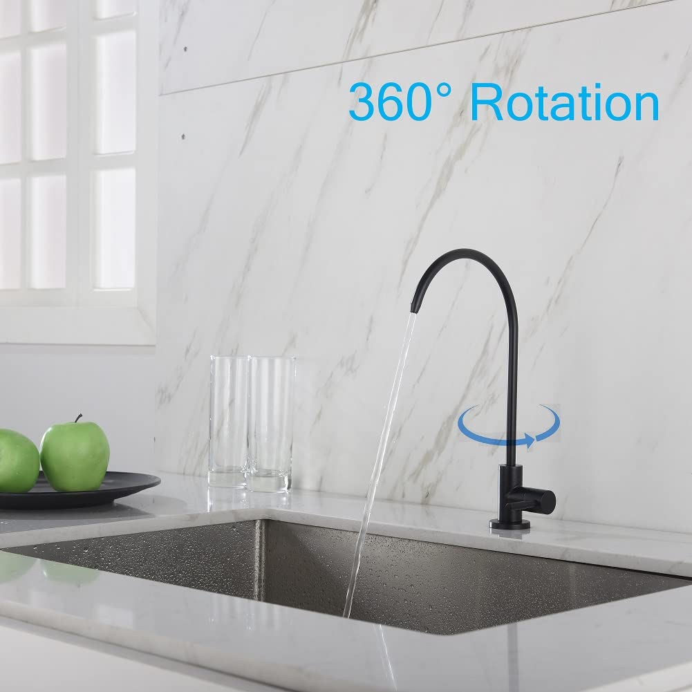 Apaix matte black faucet dimensions guide for countertop compatibility