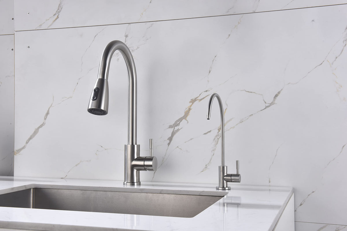 Apaix lead-free construction ensures safe, reliable drinking water tap usage.