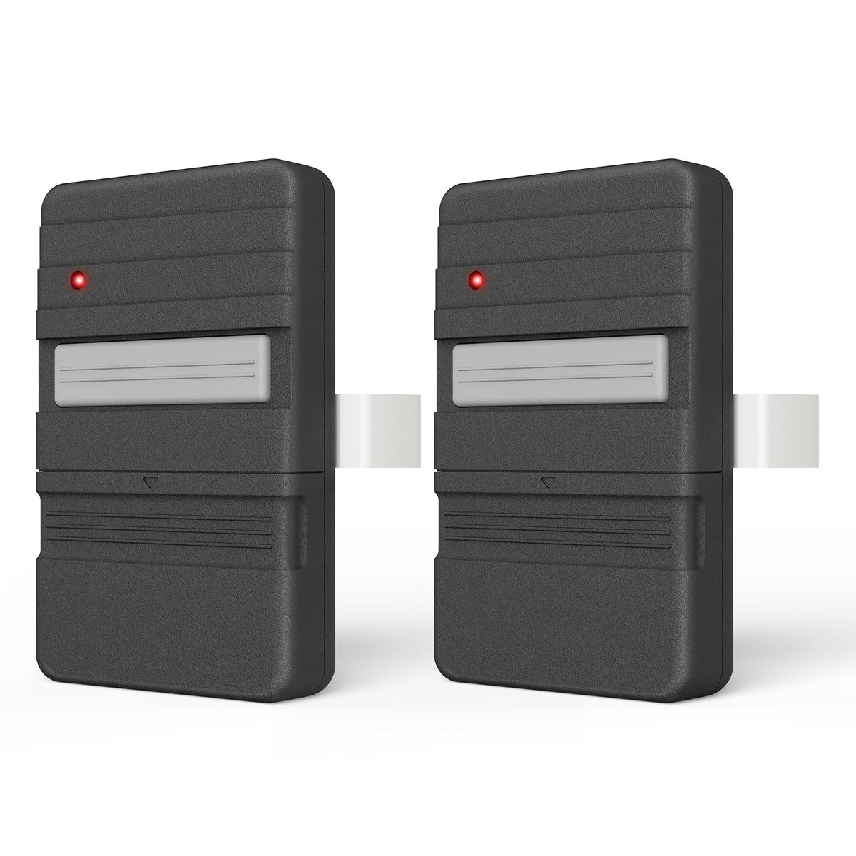 Apaix Genie dip remote front view shows compact design for easy garage access