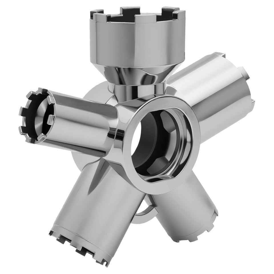 Apdhk upgraded metal 10-in-1 aerator tool for secure removal of concealed faucets aerators.