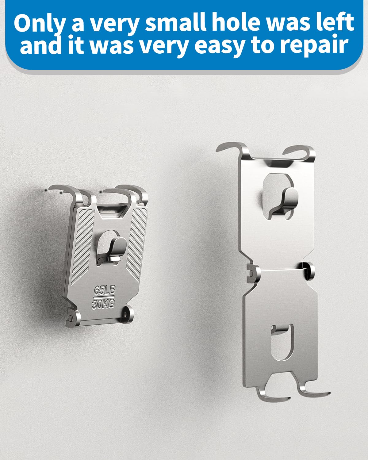 ApeBest angled-steel-tips enable smooth wall insertion without nails.