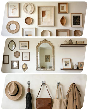 ApeBest wall-removal-hole shows easy decor swaps with tiny wall marks.