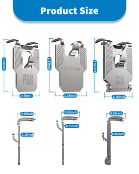 ApeBest 25 lb hanger installed on drywall supports lightweight frames.