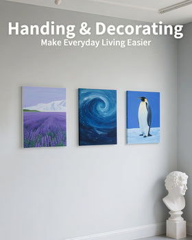 ApeBest damage-free wall solution ideal for rentals and redecorating.