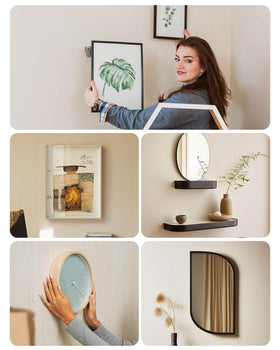 ApeBest picture hanger kit for posters, mirrors, and art.
