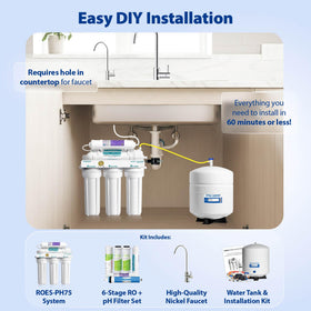 APEC Water alkaline-mineral-filter delivers balanced taste and minerals