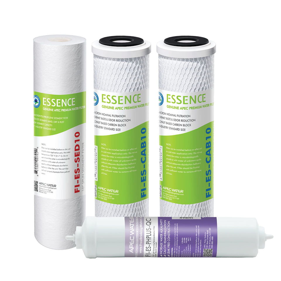 APEC Water ESSENCE ESPH filter-set packaging ready for easy setup and quick replacement