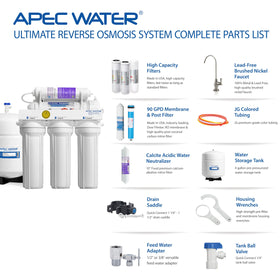 APEC Water purified water for coffee and tea with enhanced flavor.