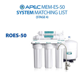 APEC MEM-ES-50 element ready for use in filtration to improve taste and clarity.