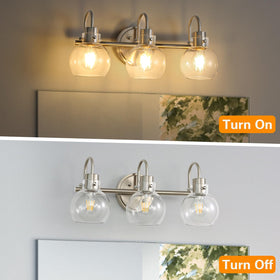 Apenath vanity light for dining rooms and bedrooms with versatile lighting options.