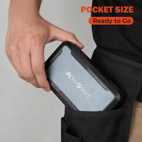 ApexSelect detachable T-handle provides ergonomic, flexible configurations for comfort.