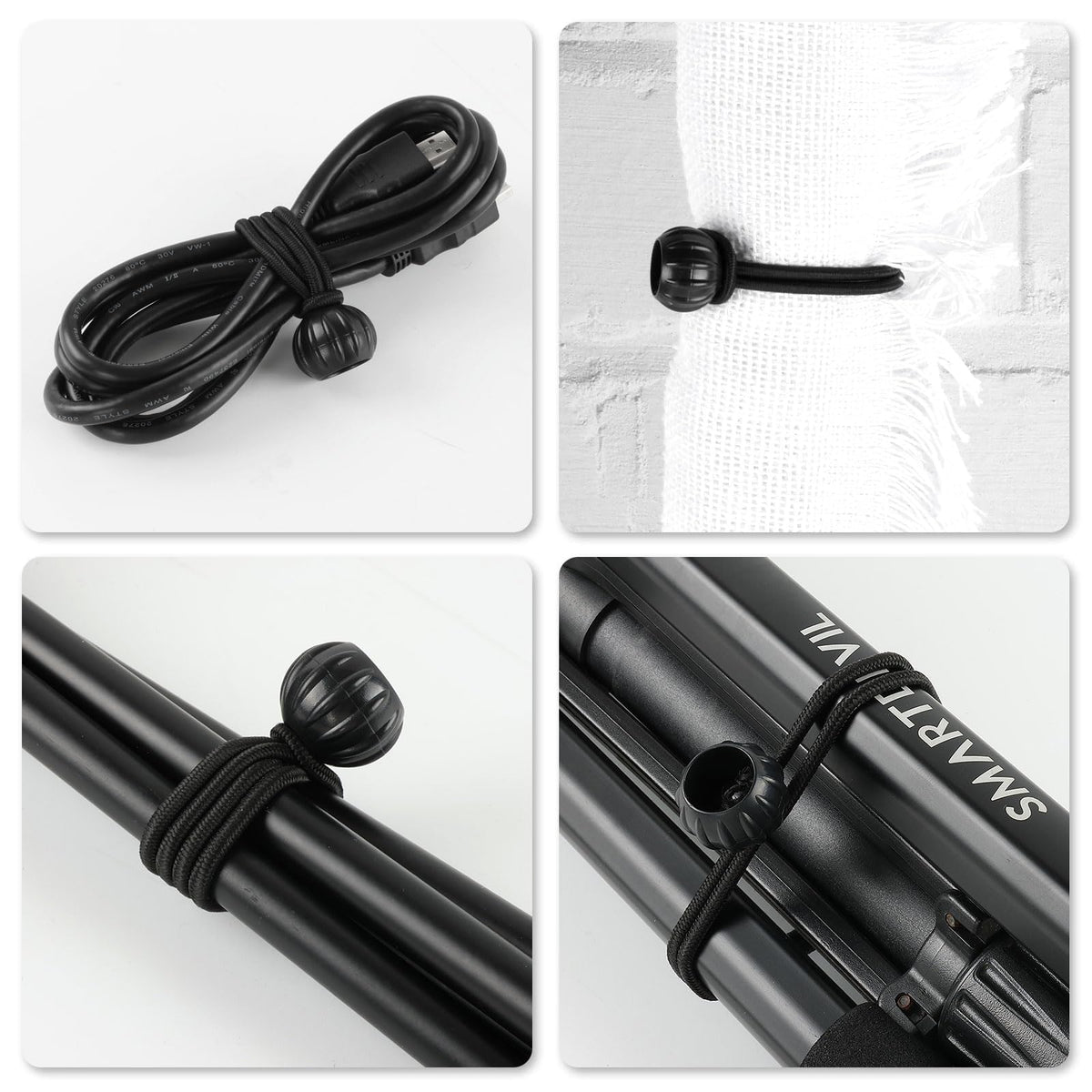 APIFRSUAK bungee cords ball ends easy-hook design for quick loading